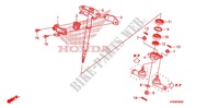 STEERING SHAFT (TRX500FE/FM) for Honda FOURTRAX 500 FOREMAN 4X4 CAMO 2009
