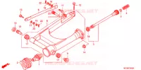 SWINGARM   CHAIN CASE for Honda SHADOW VT 750 ABS TWO TONE 2009