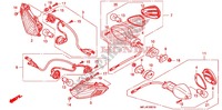 INDICATOR (2) for Honda CBR 1000 RR BLACK 2011