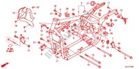 FRAME (VT750CA/CS/C2B) for Honda SHADOW VT 750 ABS TWO TONE 2012