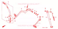 PEDAL for Honda XR 250 R 2004