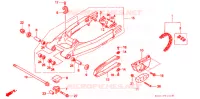 SWINGARM   CHAIN CASE for Honda XR 250 R 2004