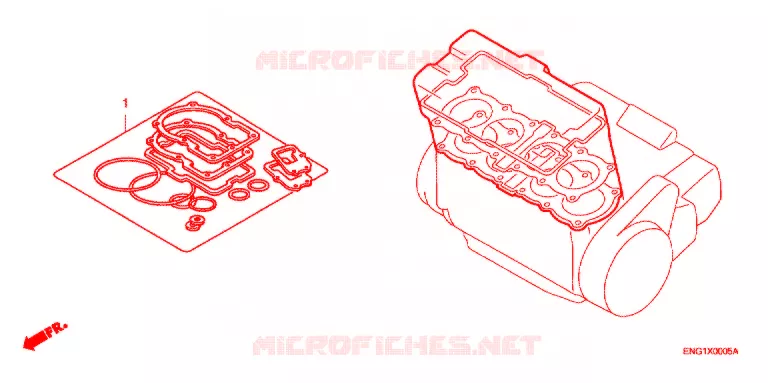 GASKET KIT Honda MOTO 250 HORNET 2000  CB250FY