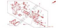 REAR BRAKE CALIPER (CB400SF4/CB400/S) for Honda CB 400 SUPER BOL D\'OR J 2005