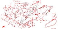 SWING ARM (CBR600RR3,4) for Honda CBR 600 RR 2004