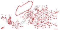 LEFT CRANKCASE COVER   ALTERNATOR (2) for Honda ZOOMER 110 X 2014