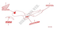 STICKERS (1) for Honda CB 400 SUPER FOUR VTEC REVO SPECIAL EDITION 2009
