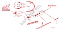 STICKERS (3) for Honda CB 400 SUPER FOUR VTEC REVO SPECIAL EDITION 2009