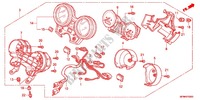 METER (CB400/A) for Honda CB 400 SUPER FOUR ABS VTEC REVO Color Order Plan Wheel Color 2011