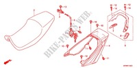 SIDE COVERS for Honda CB 400 SUPER FOUR ABS VTEC REVO Color Order Plan Wheel Color 2011