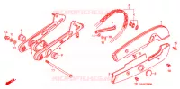 SWINGARM   CHAIN CASE for Honda SUPER CUB 50 STANDARD 2007
