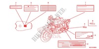 CAUTION LABEL (1) for Honda CB 1100 S ABS 2014