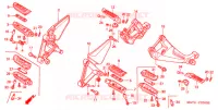 PEDAL for Honda CBR 1100 SUPER BLACKBIRD 2000
