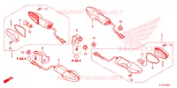 INDICATOR (CBR125RW'11/R'12/RS'12/RT'12) for Honda CBR 125 REPSOL 2012