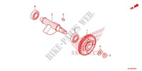 BALANCER SHAFT for Honda CBR 250 R ABS BLACK 2011