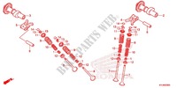 CAMSHAFT for Honda CBR 250 R ABS RED 2012