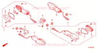 INDICATOR (2) for Honda CBR 250 R ABS BLACK 2014