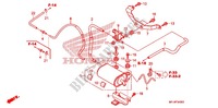 EVAP CANISTER for Honda CBR 600 RR RED 2011