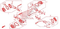 INDICATOR (CBR600RR'09 '11/RA) for Honda CBR 600 RR BLACK 2011