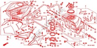 FUEL TANK for Honda CBR 600 RR RED 2011