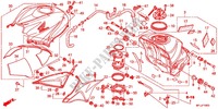FUEL TANK for Honda CBR 600 RR RED 2012