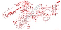 REAR FENDER   LICENSE PLATE LAMP for Honda CBR 600 RR HRC TRICOLOR 2013