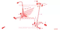 PEDAL for Honda CBR 650 F ABS 2015