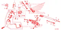 HANDLE PIPE/TOP BRIDGE (2) for Honda CBR 650 F 2015