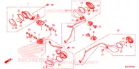INDICATOR (2) for Honda CBR 650 F 2015