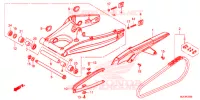 SWINGARM   CHAIN CASE for Honda CBR 650 F 2015