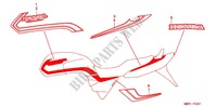 STICKERS (TYPE A BANDE) for Honda CB 1300 SUPER FOUR STRIPES 2001