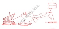 STICKERS (F3V) for Honda CB 400 SUPER FOUR  VERSION S 2J 1997