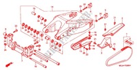 SWING ARM (CBR900RR'00,'01/RE'01) for Honda CBR 929 RR ERION 2001