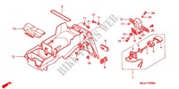 REAR FENDER (CBR900RR'00,'01/RE'01) for Honda CBR 929 RR ERION 2001