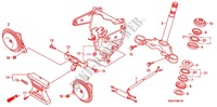 STEERING STEM   HORN (CBX125C) for Honda CBX125 CUSTOM 1993