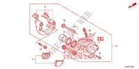 REAR BRAKE CALIPER for Honda S WING 125 ABS 2ED 2012