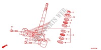 STEERING STEM for Honda S WING 125 ABS 2ED 2012