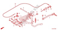 STAND   KICK STARTER ARM for Honda 50 METROPOLITAN 2010