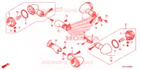 INDICATOR (2) for Honda 50 METROPOLITAN 2006