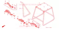 PEDAL for Honda CR 250 R 1991