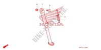 SIDE STAND for Honda CRF 150 F 2008