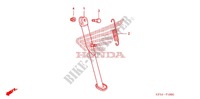SIDE STAND for Honda CRF 230 F 2003