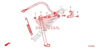SIDE STAND for Honda CRF 230 L 2008