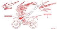 STICKERS (1) for Honda CRF 230 L 2008