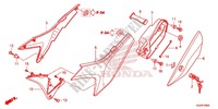 SIDE COVERS for Honda CRF 250 L RED 2014