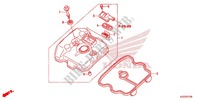 CYLINDER HEAD COVER for Honda CRF 250 L 2016