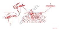 STICKERS (1) for Honda CRF 450 R 2015