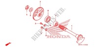 CRANKSHAFT   PISTON   BALANCER (2) for Honda CRF 450 X 2006