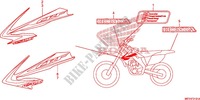 STICKERS (CRF450X'09,'11,'12,'13) for Honda CRF 450 X 2010