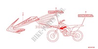 STICKERS for Honda CRF 450 X 2016